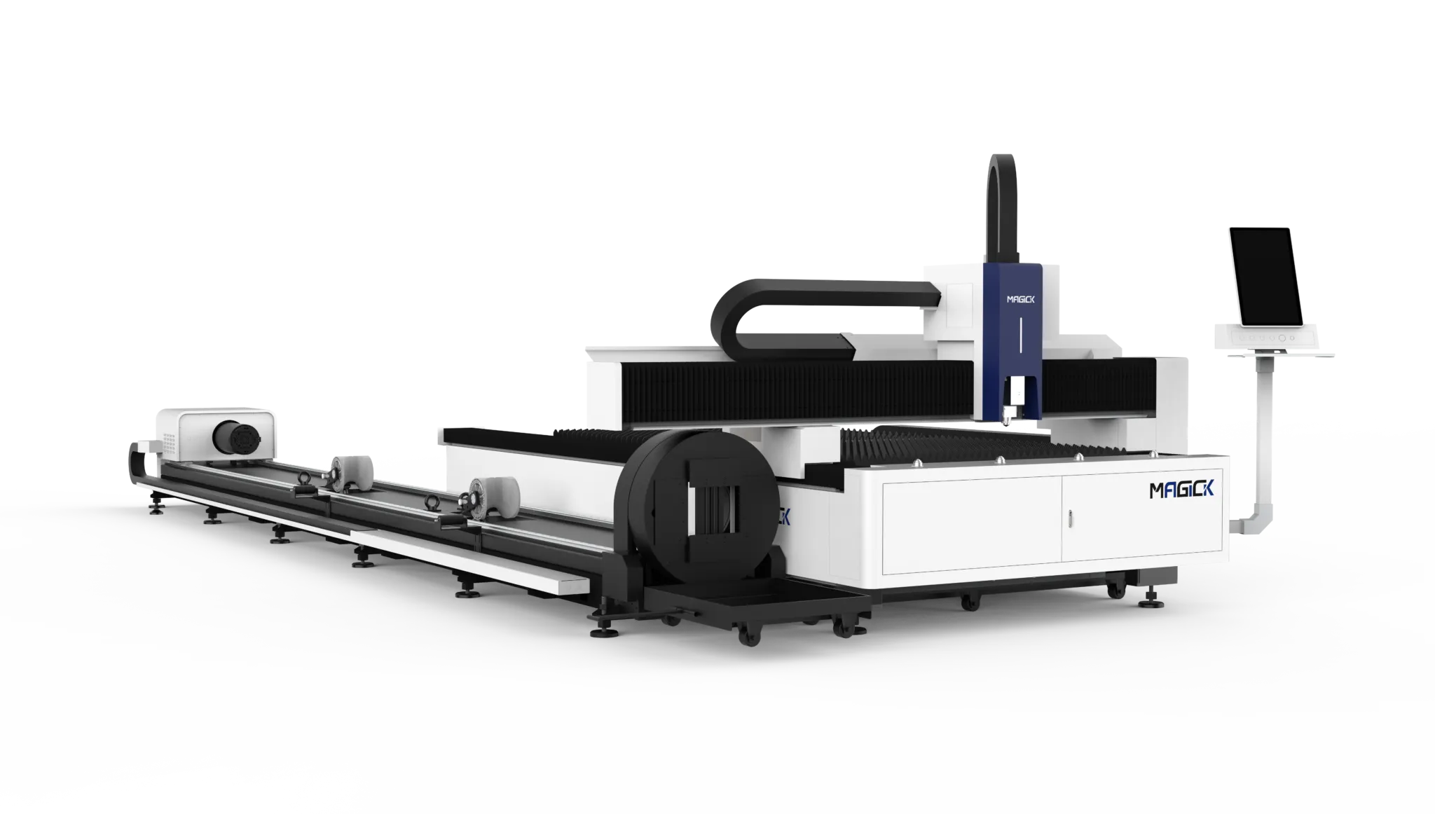 Dual-use Sheet & Tube Fiber Laser Cutting Machine